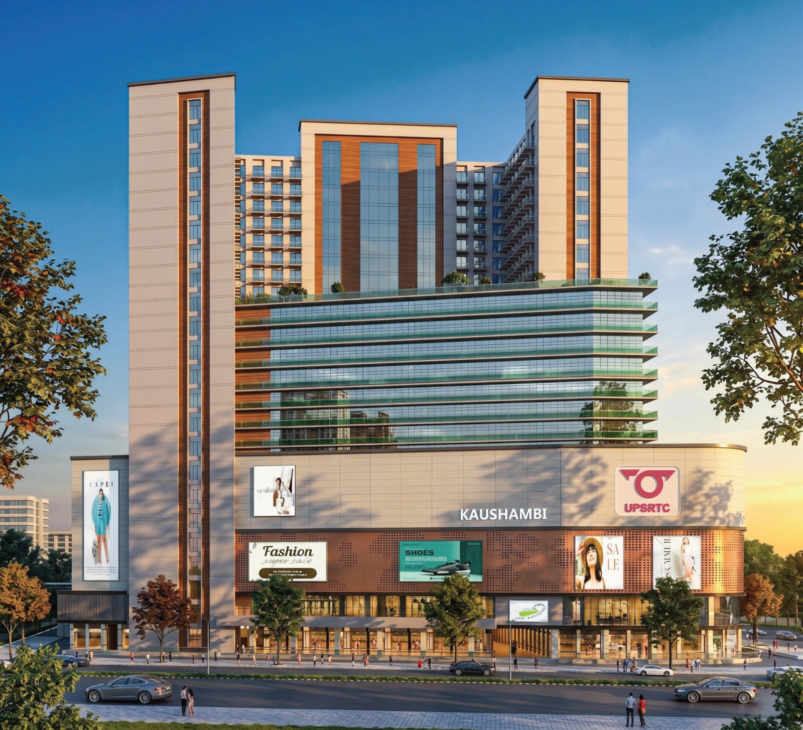 Omaxe Kaushambi Bus Stand — 6 Crore Annual Footfall | Busiest Transit Hub